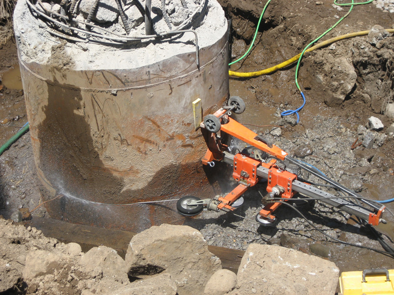 Tel ile Beton Kesim